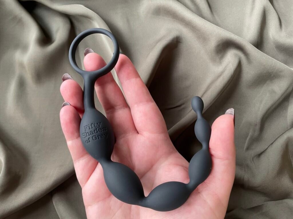 Best Anal Beads for Beginners in 2025: Gentle & Safe Picks 14 Fifty Shades of Grey Anal Beads personal experience scaled 2
