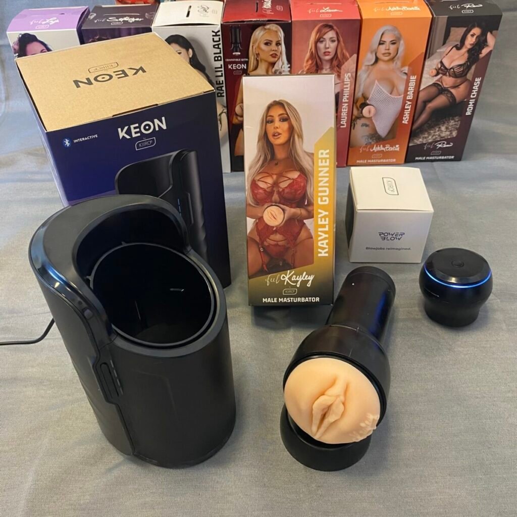 Packaging of the Kiiroo Feelstars Kayley Gunner Masturbator