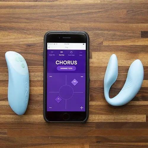 We-Vibe Chorus vs SVAKOM Phoenix Neo 2 couples vibrator design comparison