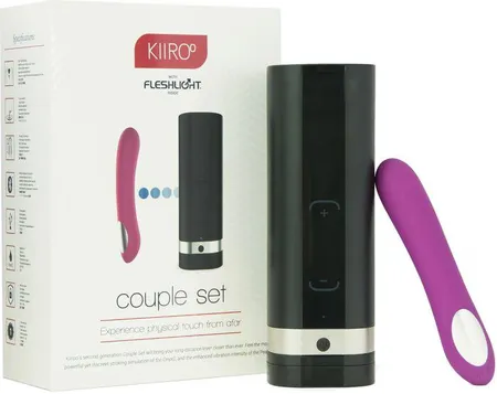p kiiroo onyx 2 pearl 2 couple set zestaw zabawek fioletowy