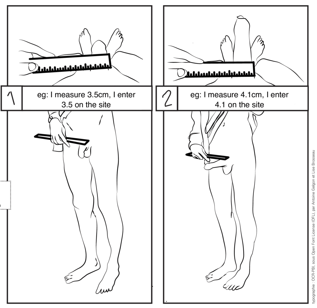 how to measure for chastity cage
